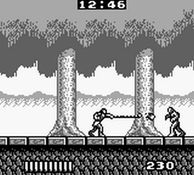 une photo d'Ã©cran de Castlevania - The Adventure sur Nintendo Game Boy